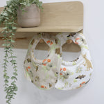 Aussie Animals 2pk Dribble Bibs - Bubba Blue Australia