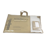 Bamboo White Junior/Cot Pillow - Bamboo filling & casing with bamboo pillowcase - Bubba Blue Australia