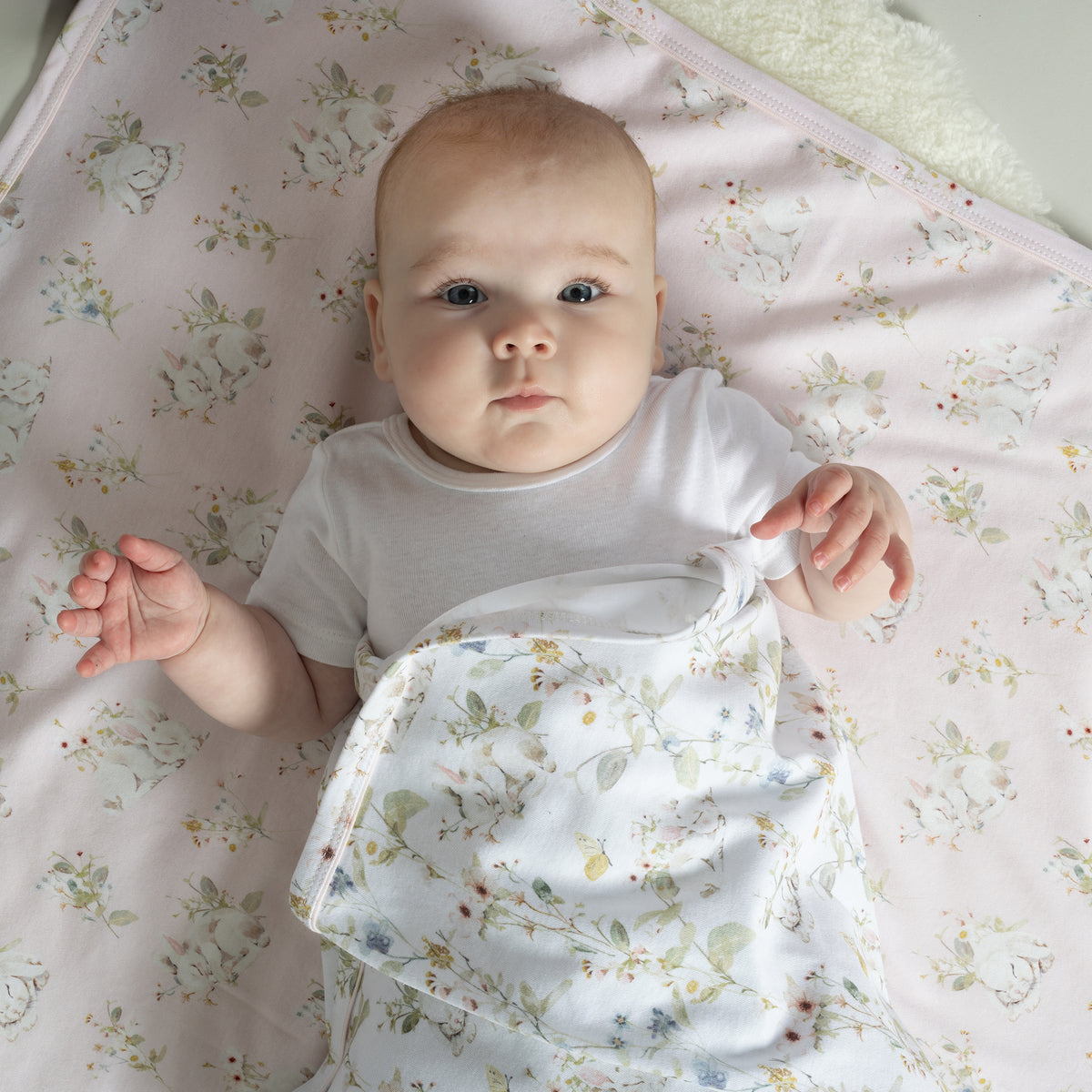Sleeping Bunny 2pk Jersey Wraps - Bubba Blue Australia