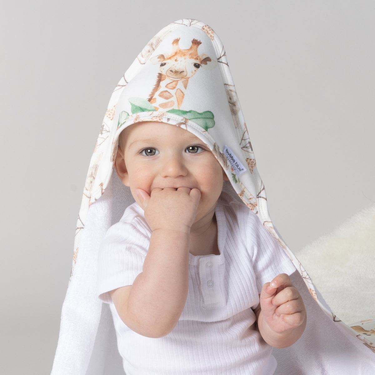 Adventure Bamboo 2pk Hooded Towels - Bubba Blue Australia