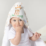 Adventure Bamboo 2pk Hooded Towels - Bubba Blue Australia
