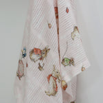 Flopsy Mopsy & Cottontail Cellular Blanket - Bubba Blue Australia