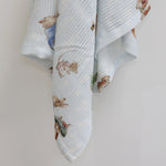 Peter Rabbit & Benjamin Bunny Cellular Blanket - Bubba Blue Australia