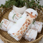 Adventure Bamboo 3pk Muslin Wraps - Bubba Blue Australia