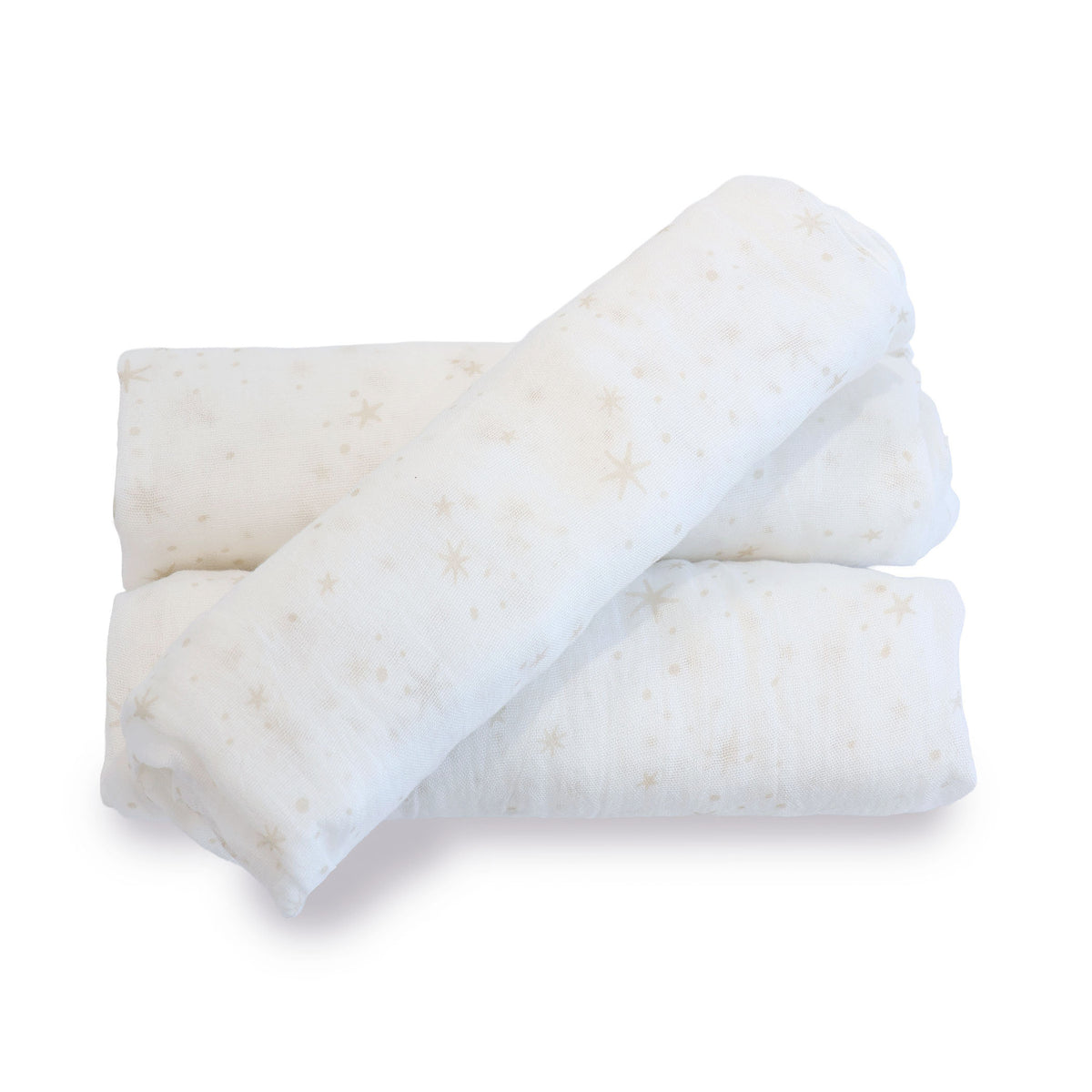 Twinkle Twinkle 3pk Muslin Wraps