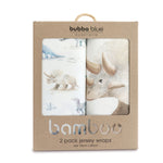 Jurassic Bamboo 2pk Jersey Wraps - Bubba Blue Australia