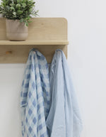 Bubba Sundae 2pk Muslin Wraps - Blueberry - Bubba Blue Australia