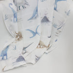 Jurassic Bamboo Cellular Blanket - Bubba Blue Australia