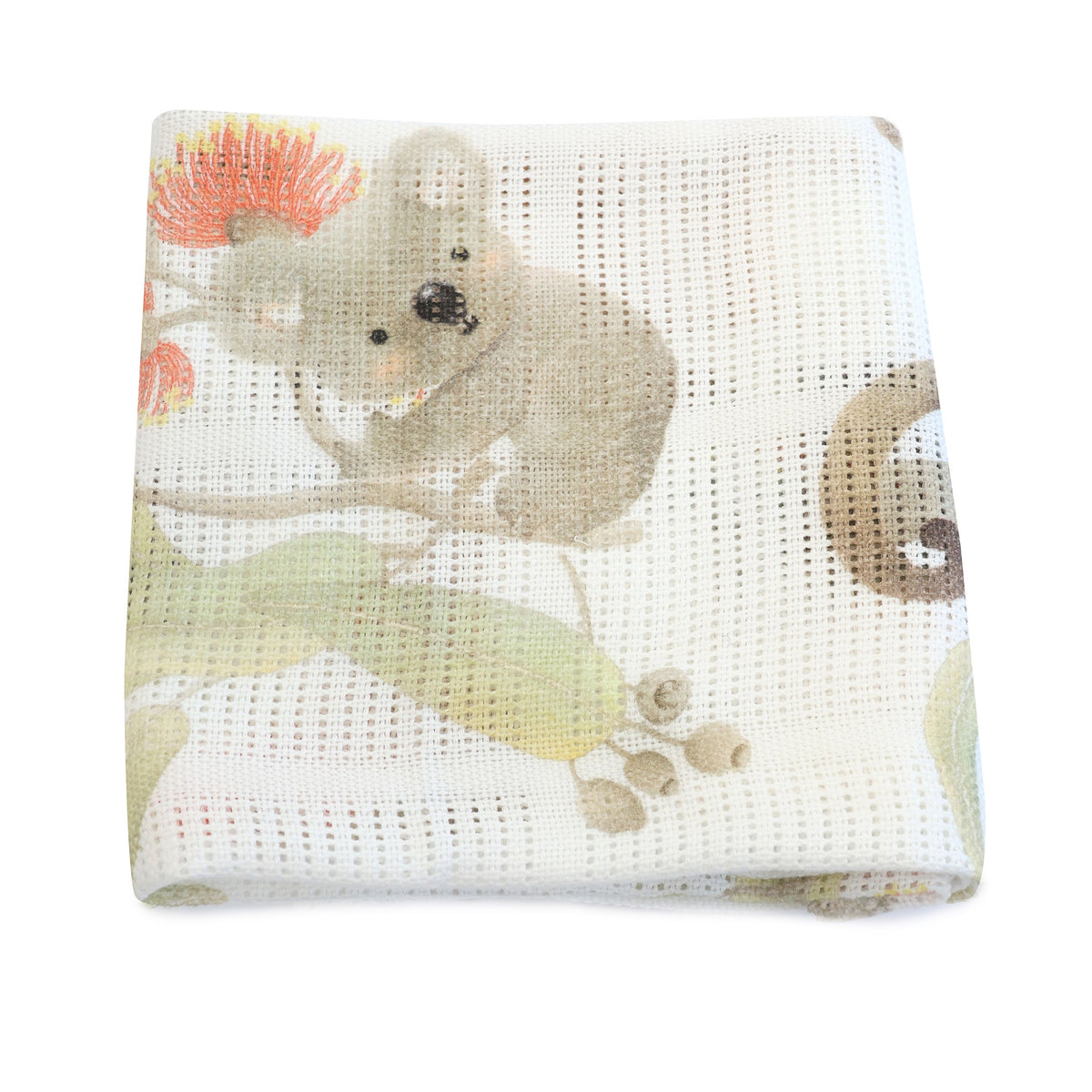 Aussie Animals Cellular Blanket - Bubba Blue Australia