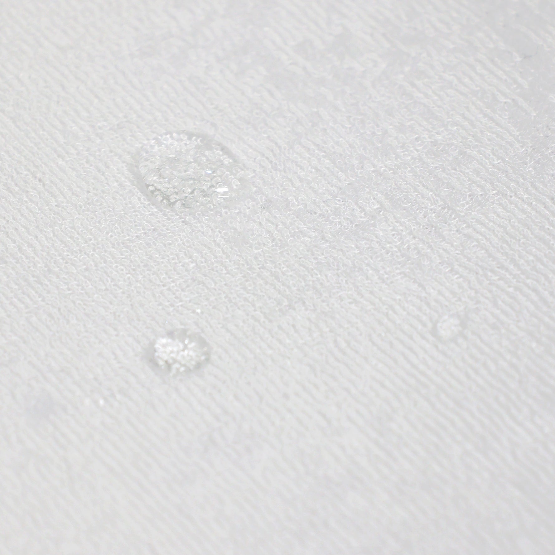 Bamboo White Compact Cot Waterproof Mattress Protector - Bubba Blue Australia