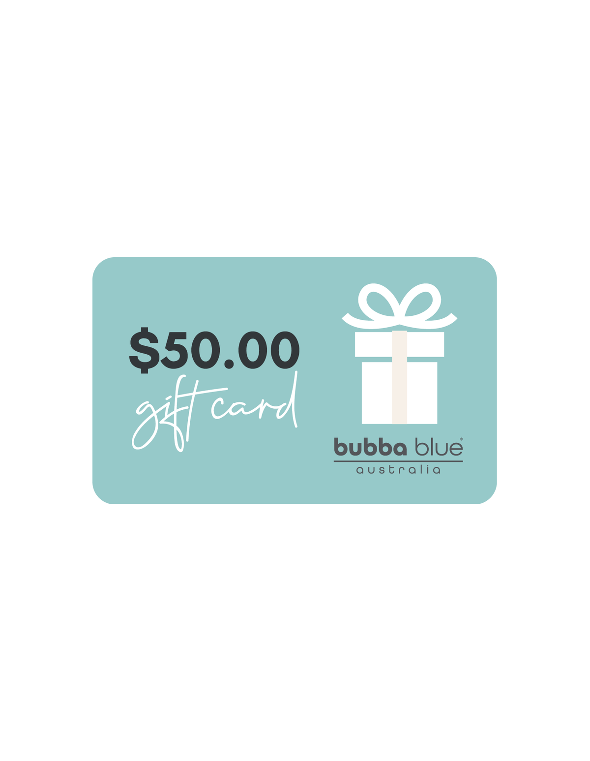 Bubba Blue eGift Card - Bubba Blue Australia