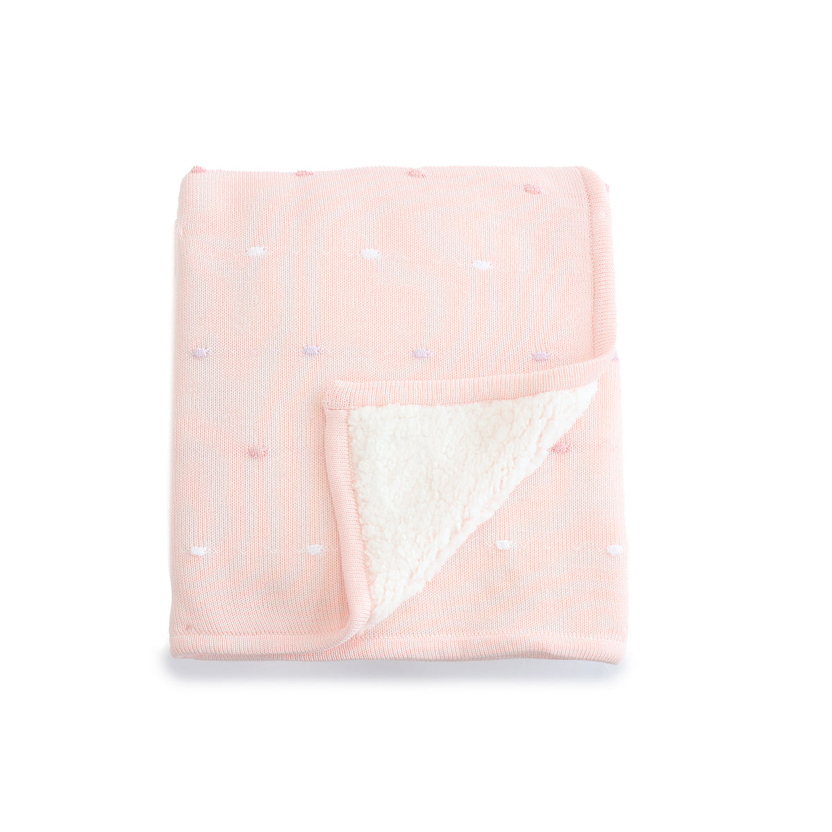 Confetti Knit Blanket - Berry - Bubba Blue Australia