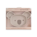 Plum Silicone Suction Koala Plate - Sand - Bubba Blue Australia