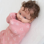 Nordic 2pk Jersey Wrap Dusty Berry/Rose - Bubba Blue Australia