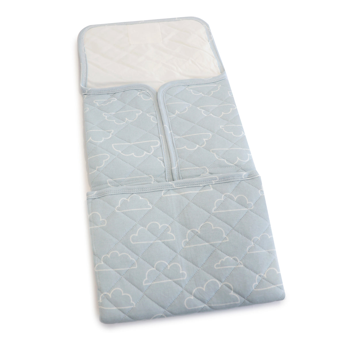 Nordic Travel Change Mat - Sky Plus FREE Jungle Face Washers - Bubba Blue Australia