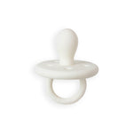 2PK Silicone Soothers - Steel Blue & Snow (0-6M) - Bubba Blue Australia