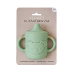 Plum Silicone Koala Sippy Cup - Olive - Bubba Blue Australia