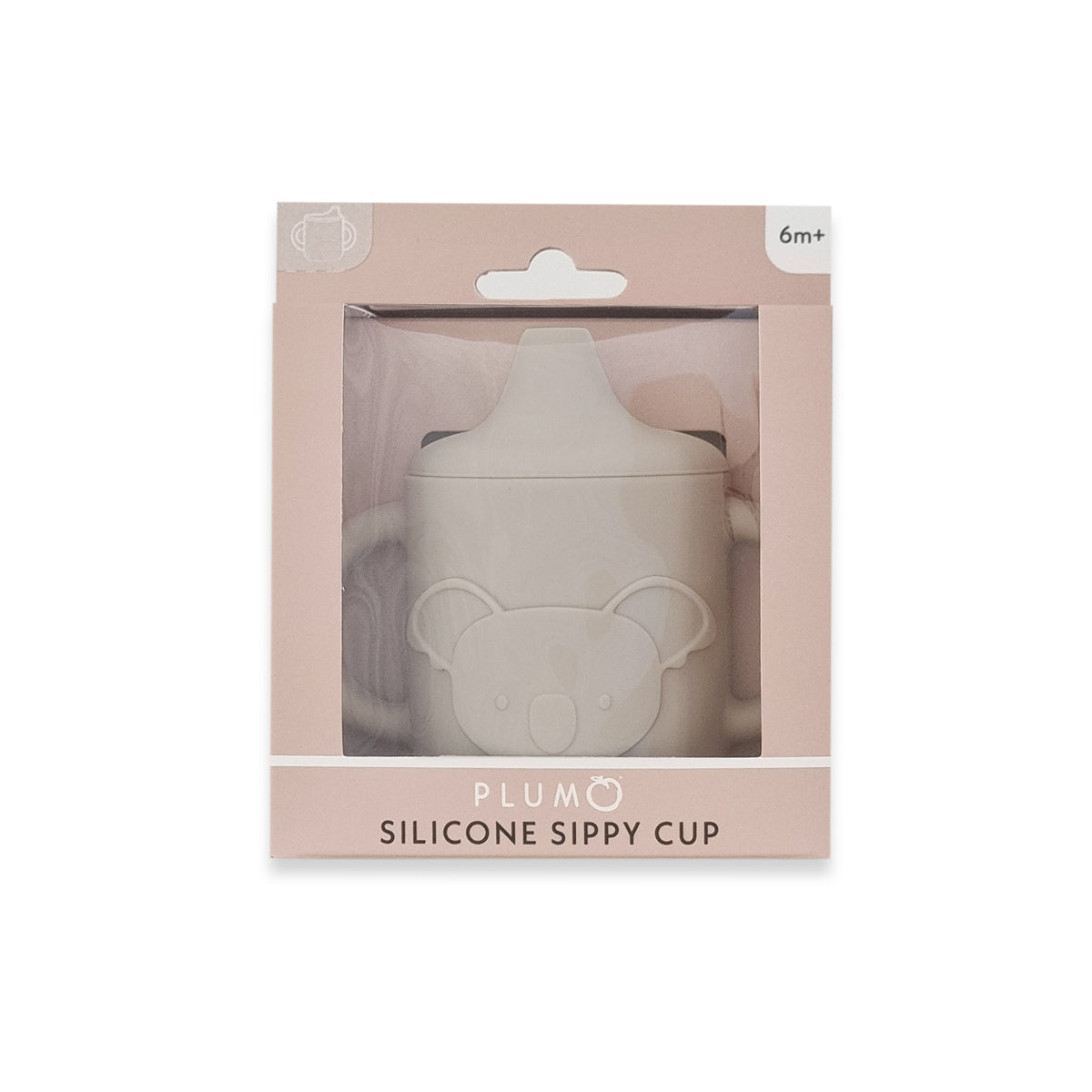 Plum Silicone Koala Sippy Cup - Sand - Bubba Blue Australia