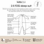 Chestnut 2.5 TOG Sleep Suit - Bubba Blue Australia