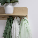 Nordic 3pk Muslin Wraps Avocado/Forest - Bubba Blue Australia