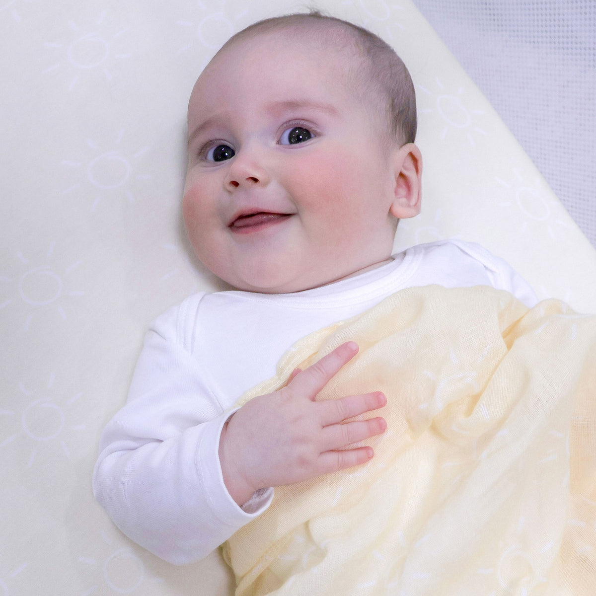 Nordic 3pk Muslin Wraps Vanilla/Latte - Bubba Blue Australia