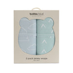 Nordic 2pk Jersey Wrap Dusty Sky/Mint - Bubba Blue Australia