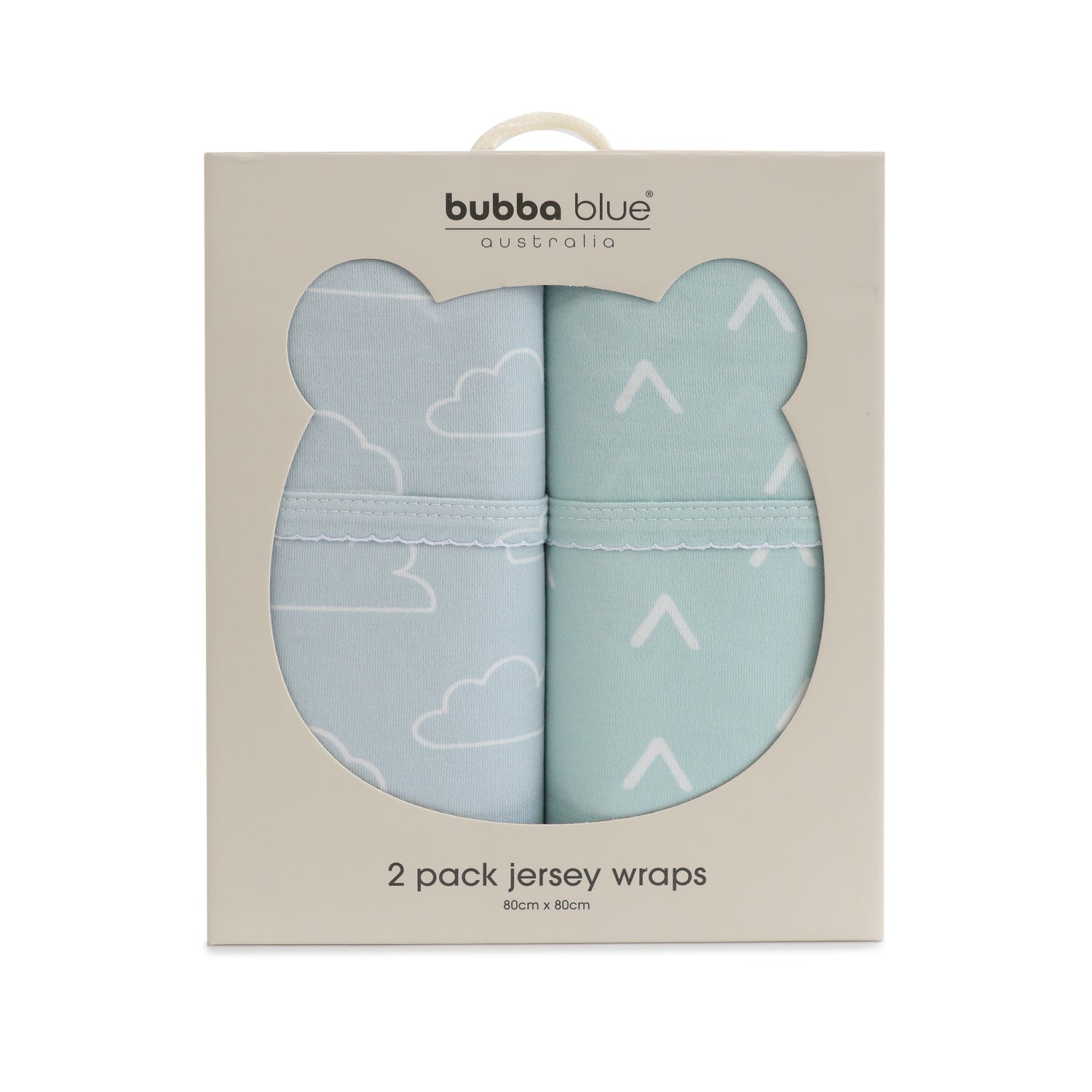 Nordic 2pk Jersey Wrap Dusty Sky/Mint - Bubba Blue Australia