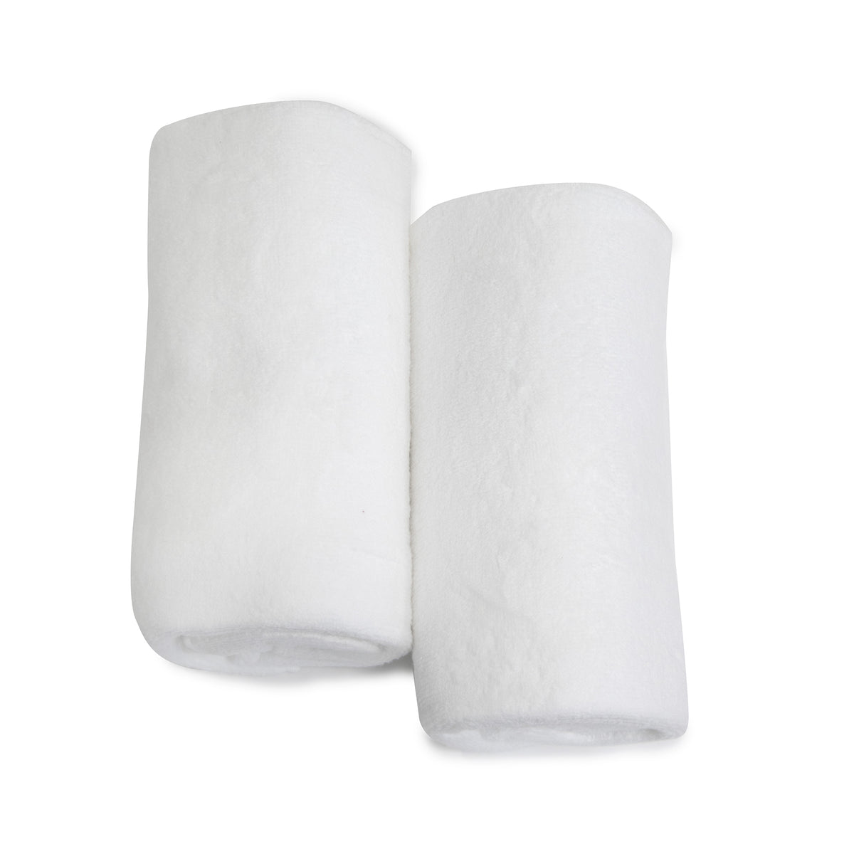 Terrazzo Baby Bath Towel 2pk White - Bubba Blue Australia