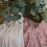 Nordic 2pk Jersey Wrap Dusty Berry/Rose - Bubba Blue Australia