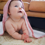 Nordic 2pk Hooded Towel Dusty Berry/Rose - Bubba Blue Australia