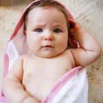 Nordic 2pk Hooded Towel Dusty Berry/Rose - Bubba Blue Australia
